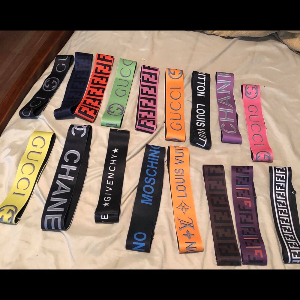 Designer Print Headbands ! Handmade.